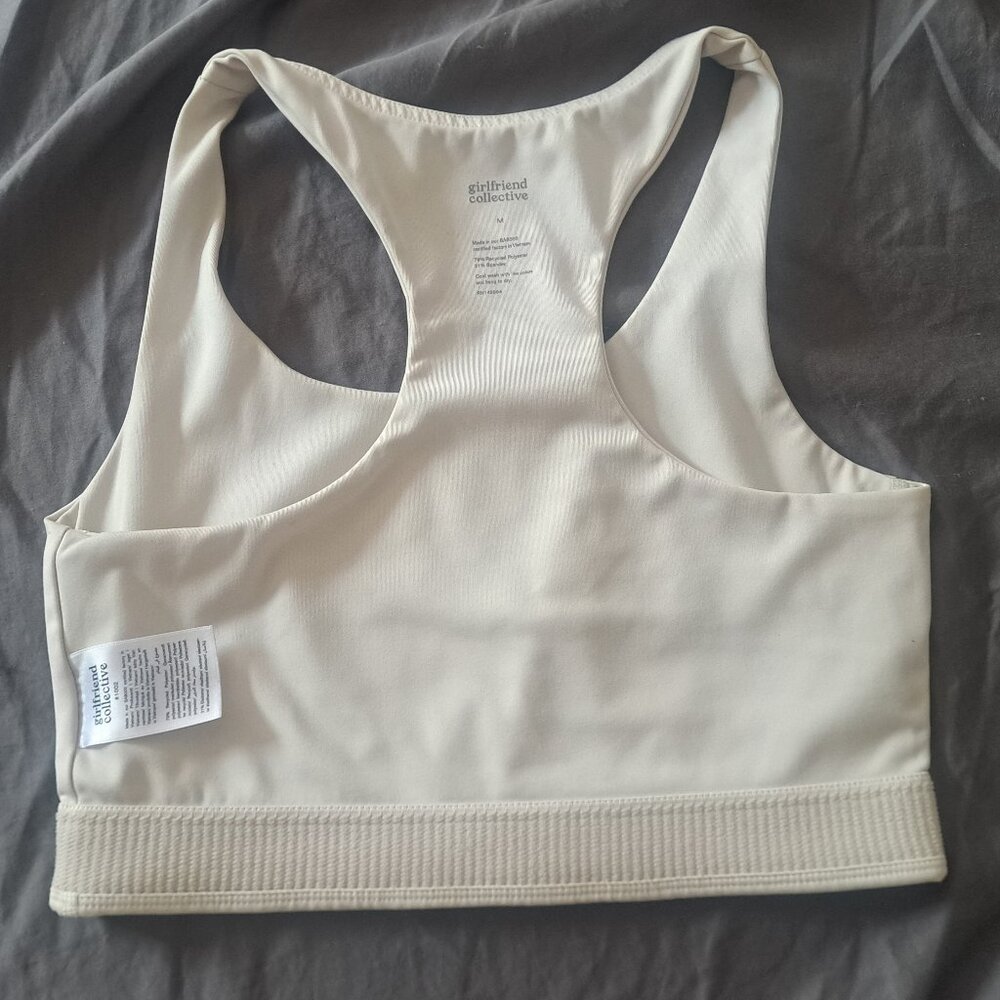 girlfriend collective White\ivory Dylan Tank Bra